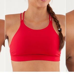 lululemon athletica Trinity Sports Bra - Vibrant Red